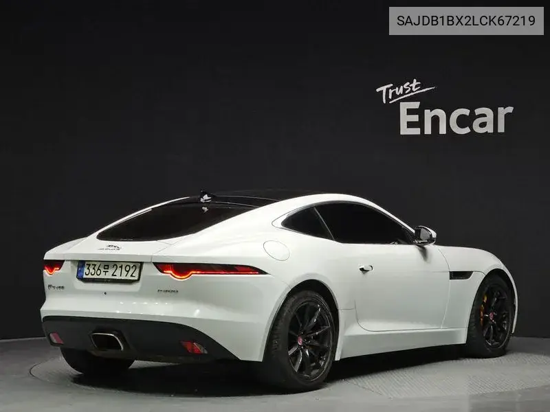 F-Type P300 Coupe X152 VIN: SAJDB1BX2LCK67219 Lot: 39722482