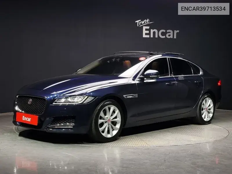 Jaguar Xf 25T Portfolio, 2019 VIN: ENCAR39713534 Lot: 39713534