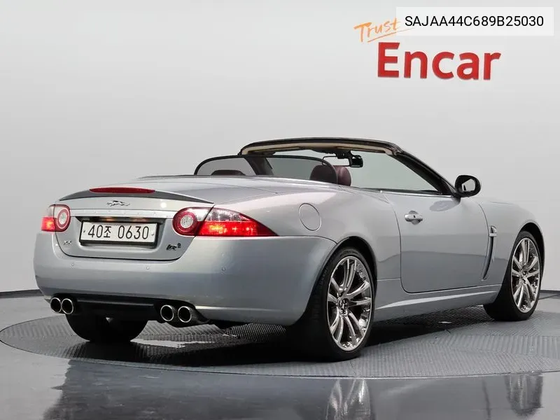 Jaguar Xkr 4.2 Convertible X150 VIN: SAJAA44C689B25030 Lot: 37638887
