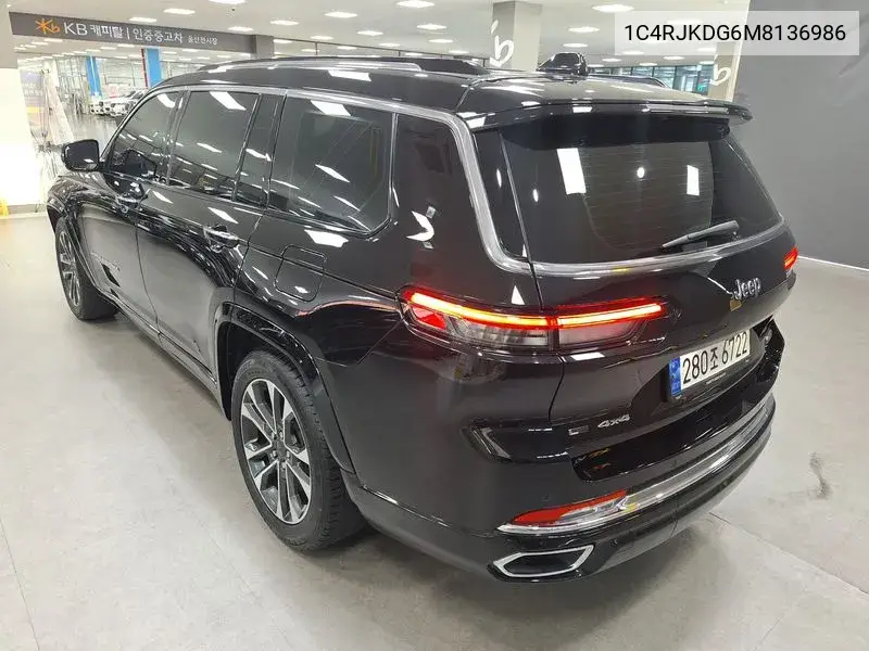 1c4rjkdg6m8136986 1C4RJKDG6M8136986 Grand Cherokee (Wl) L 3.6 Overland