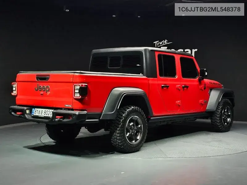 Gladiator (Jt) 3.6 Rubicon VIN: 1C6JJTBG2ML548378 Lot: 39932604