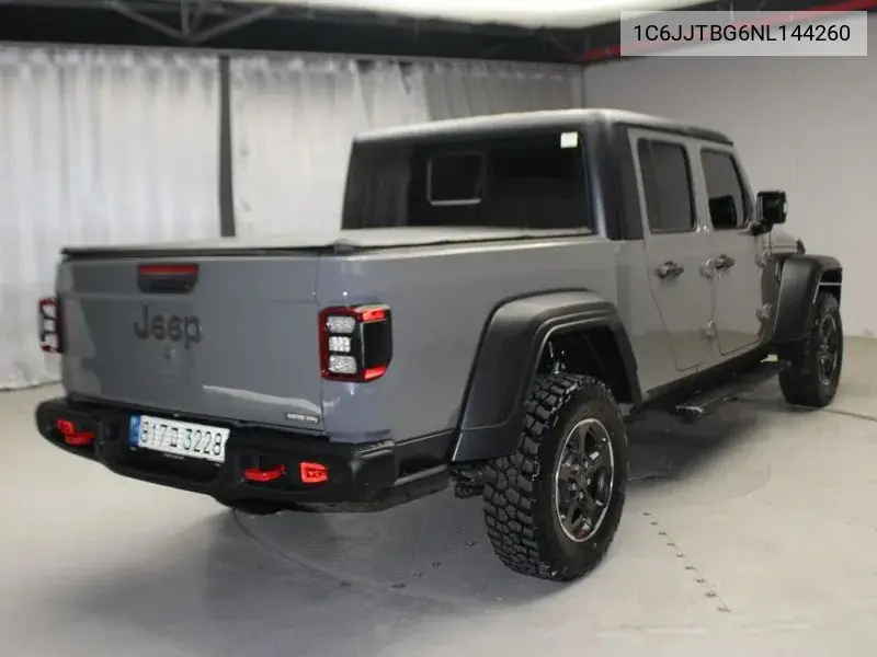 Gladiator (Jt) 3.6 Rubicon VIN: 1C6JJTBG6NL144260 Lot: 39940269