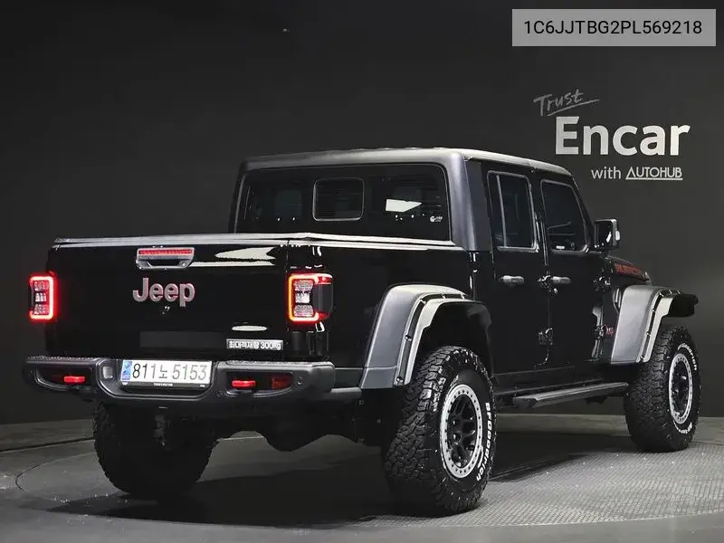 Gladiator (Jt) 3.6 Rubicon VIN: 1C6JJTBG2PL569218 Lot: 39935388
