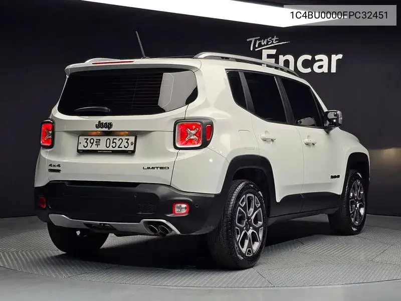 Renegade 2.0 Diesel Limited Awd VIN: 1C4BU0000FPC32451 Lot: 39505845