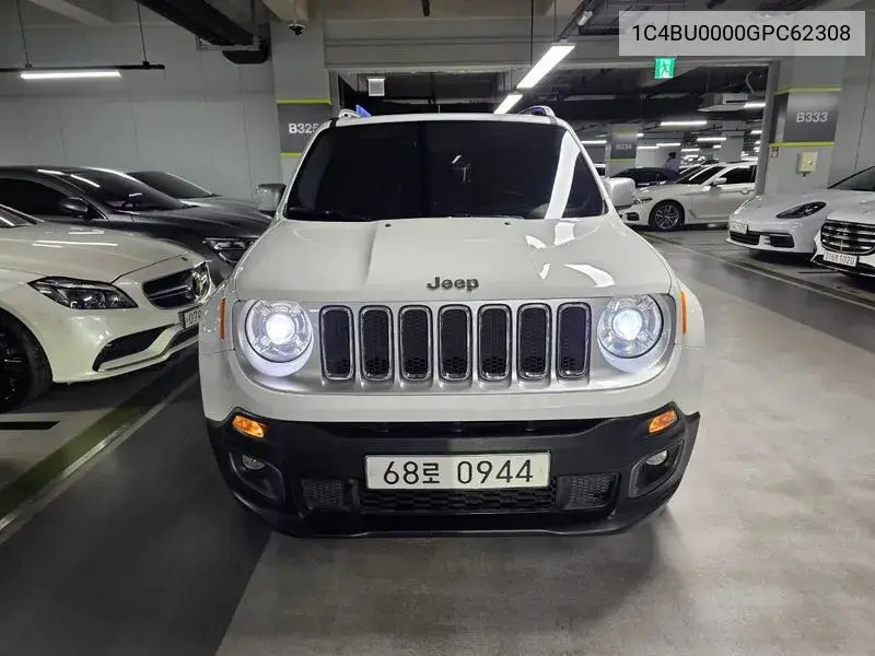 Renegade 2.0 Diesel Limited Awd VIN: 1C4BU0000GPC62308 Lot: 39459203