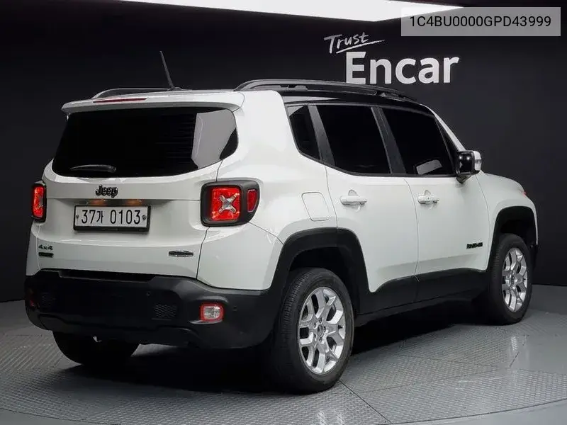 Renegade 2.0 Diesel Ronji Tude Awd VIN: 1C4BU0000GPD43999 Lot: 39634723