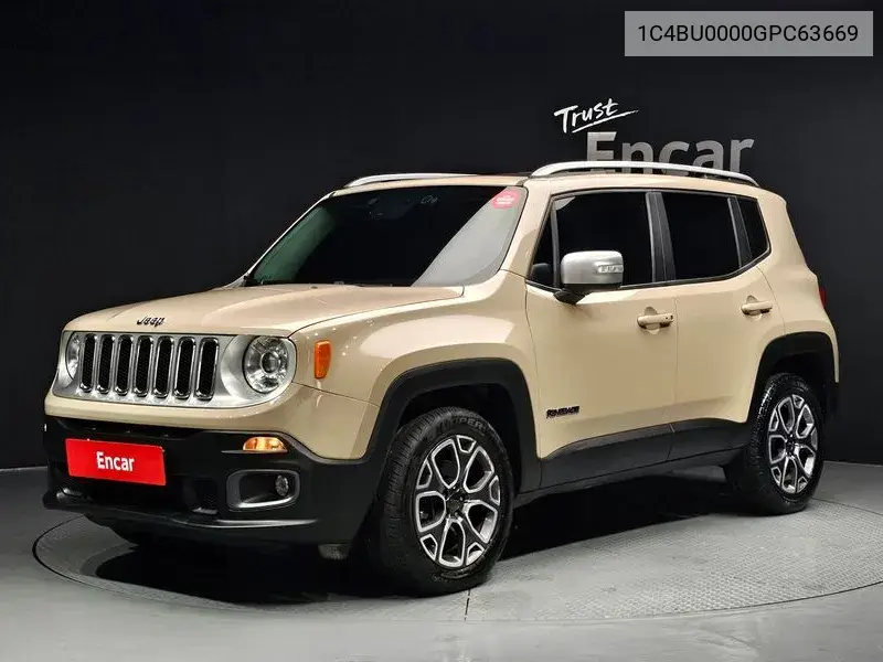 Renegade 2.0 Diesel Limited Awd VIN: 1C4BU0000GPC63669 Lot: 39986914
