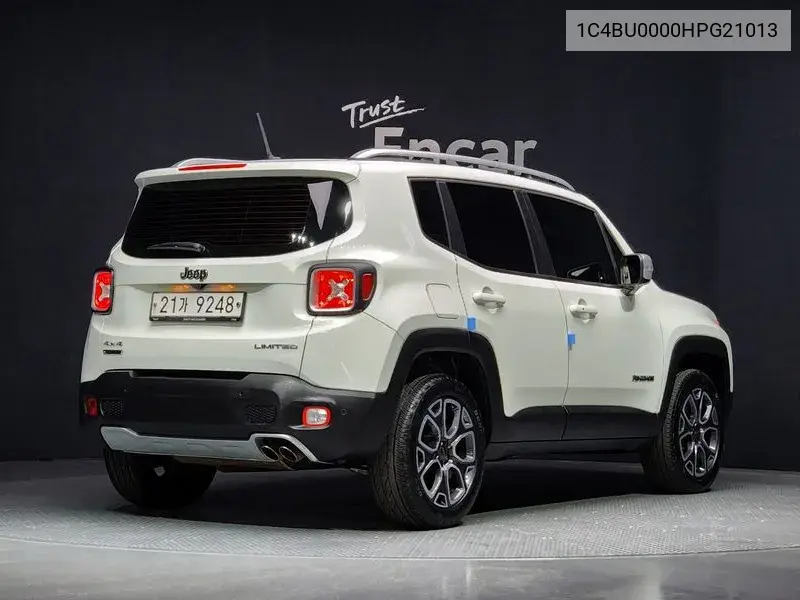 Renegade 2.0 Diesel Limited Awd VIN: 1C4BU0000HPG21013 Lot: 39528633