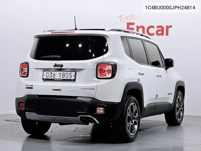 Jeep Renegade 2.0 Diesel Limited Awd VIN: 1C4BU0000JPH24814 Lot: 38052890