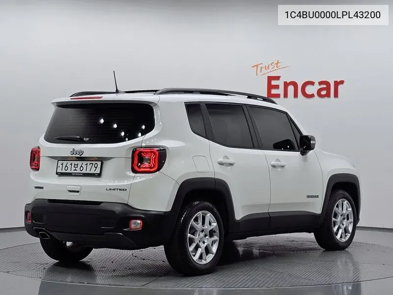 Renegade 1.6 Diesel Limited VIN: 1C4BU0000LPL43200 Lot: 38765599