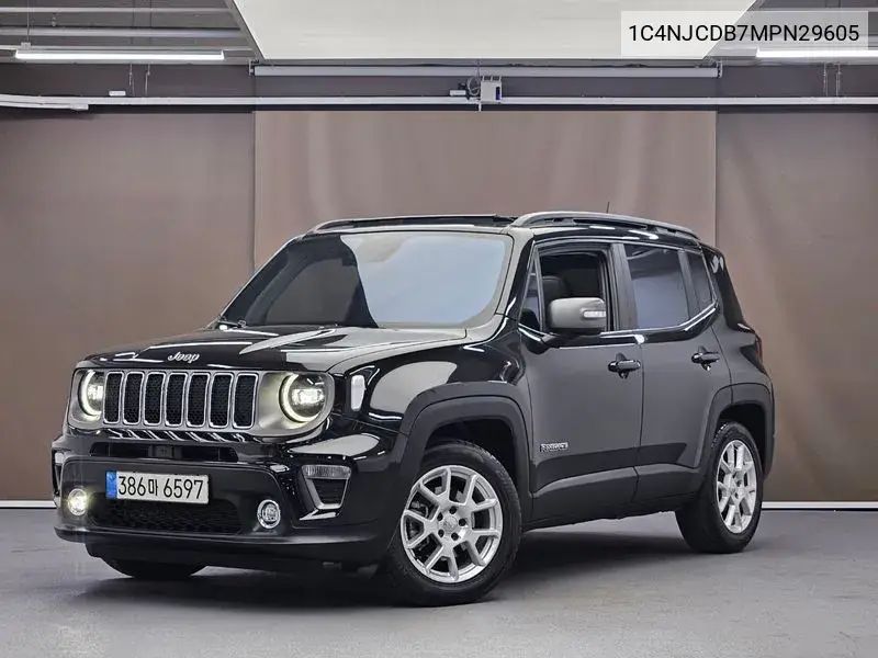 Renegade 2.4 Limited VIN: 1C4NJCDB7MPN29605 Lot: 39246165