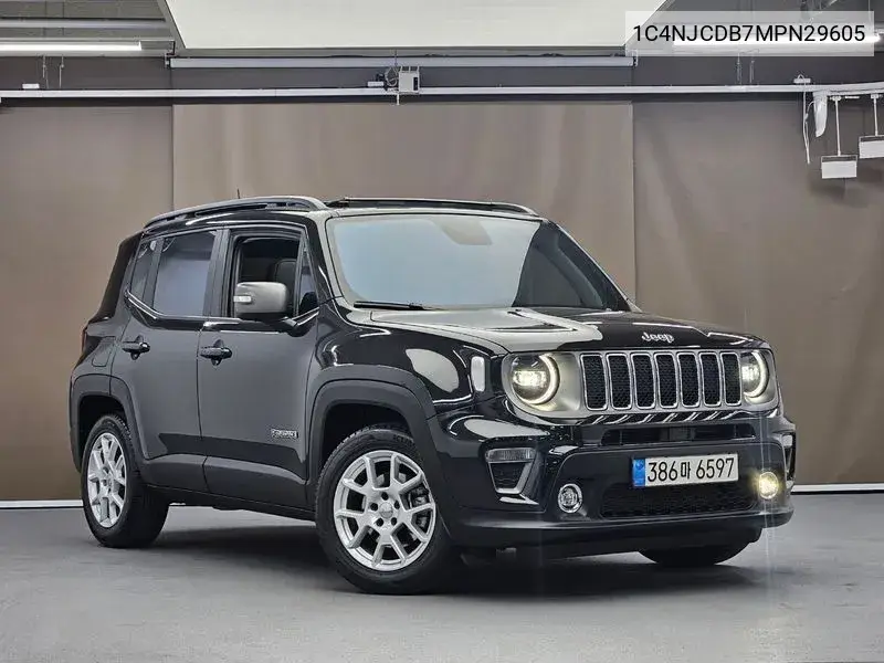 Renegade 2.4 Limited VIN: 1C4NJCDB7MPN29605 Lot: 39246165