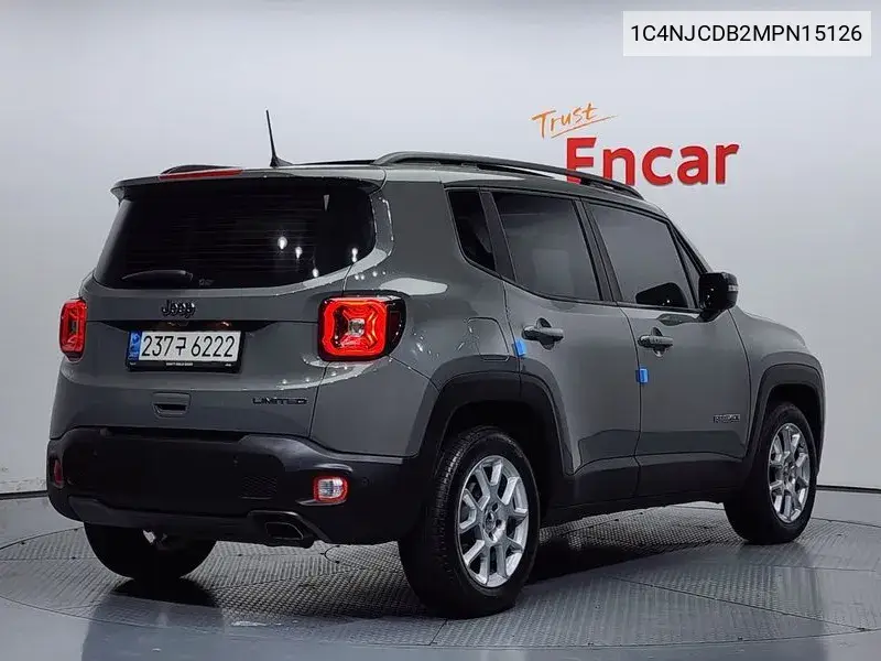 Renegade 2.4 Limited VIN: 1C4NJCDB2MPN15126 Lot: 39592703