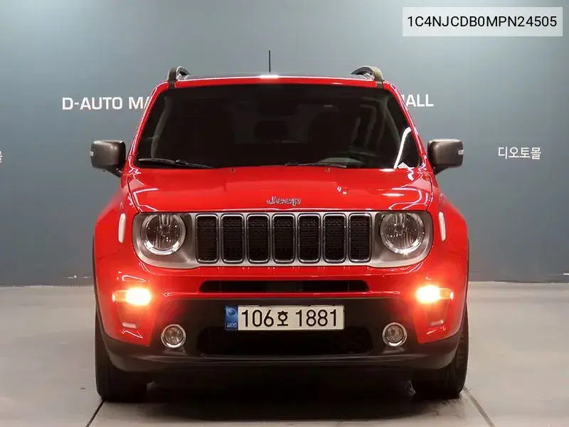Renegade 2.4 Limited VIN: 1C4NJCDB0MPN24505 Lot: 39915475
