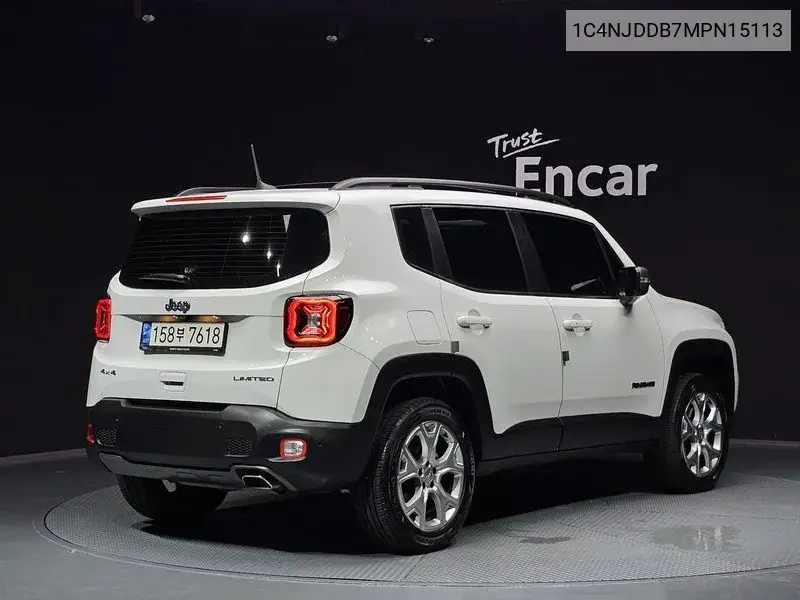 Renegade 2.4 Limited Awd VIN: 1C4NJDDB7MPN15113 Lot: 39979494