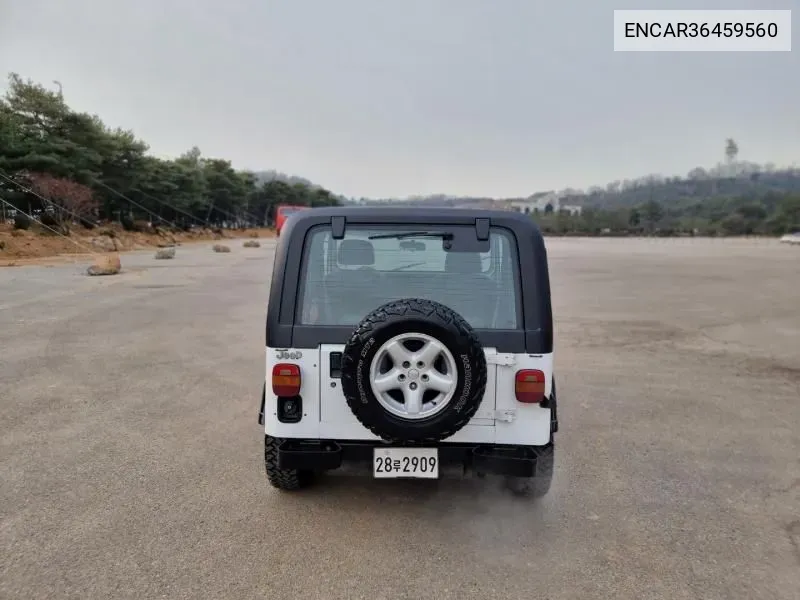 Wrangler (Yj) 2.5 VIN: ENCAR36459560 Lot: 36459560