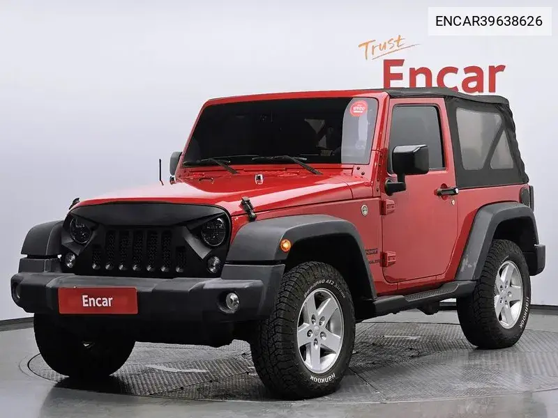 Wrangler (Jk) 3.6 Sports 2 Door VIN: ENCAR39638626 Lot: 39638626
