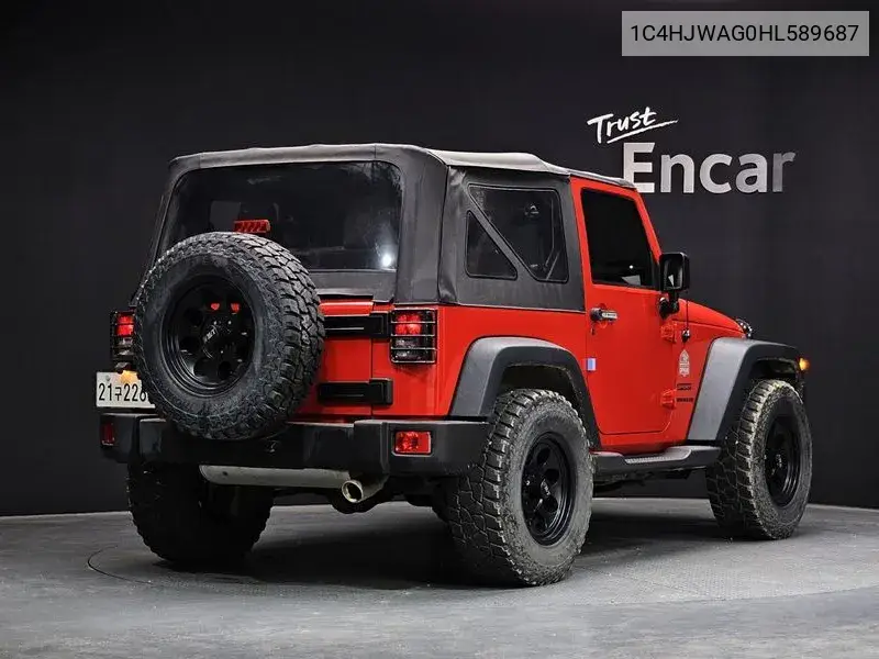Wrangler (Jk) 3.6 Sports 2 Door VIN: 1C4HJWAG0HL589687 Lot: 39628139