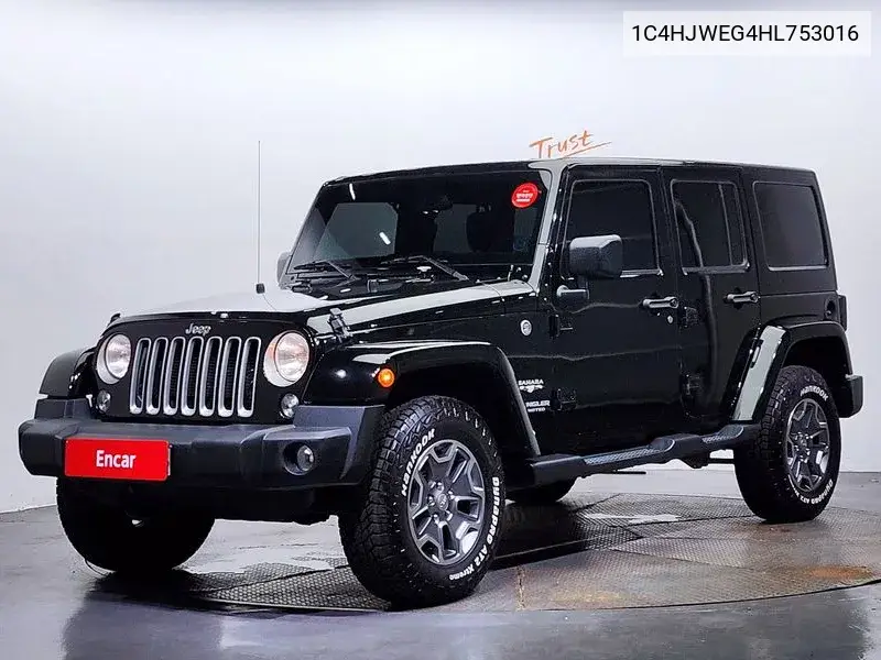 Wrangler (Jk) 3.6 Sahara 4 Doors VIN: 1C4HJWEG4HL753016 Lot: 39973198