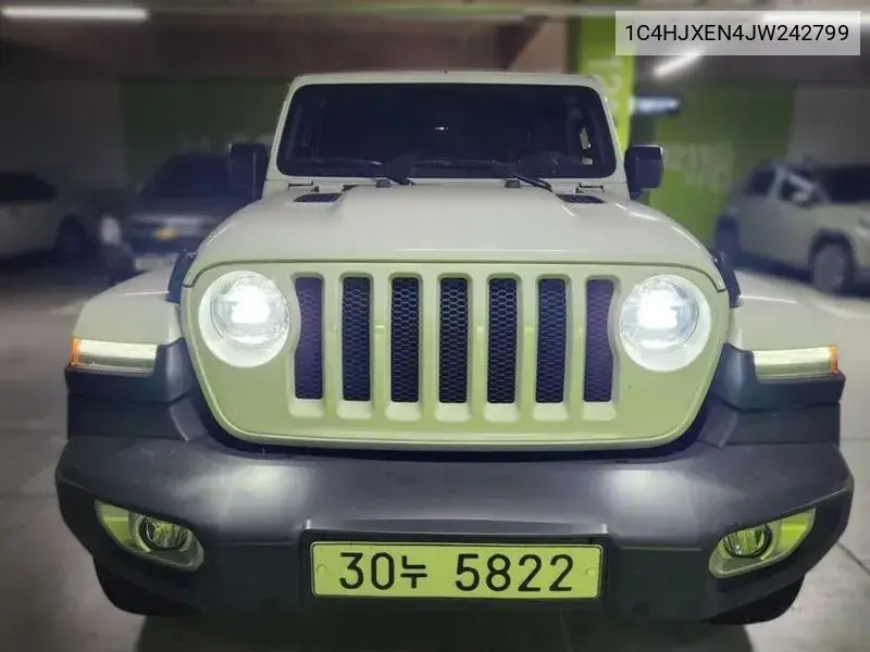 Wrangler (Jl) 2.0 Sahara 4 Door VIN: 1C4HJXEN4JW242799 Lot: 39991128