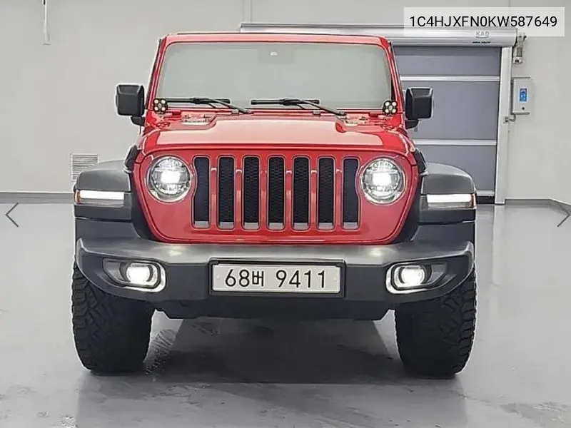 Wrangler (Jl) 2.0 Rubicon Power Top 4 Door VIN: 1C4HJXFN0KW587649 Lot: 40144562