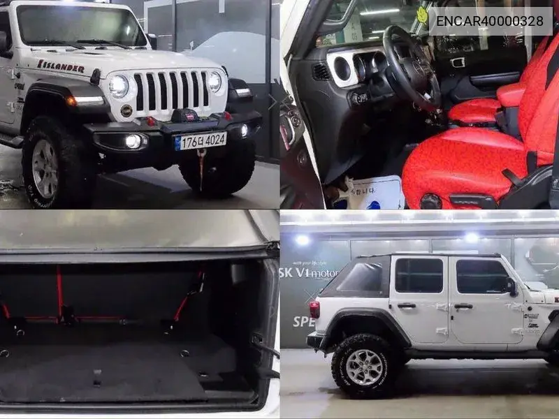 Wrangler (Jl) 2.0 Sports 4 Door Islander Edition VIN: ENCAR40000328 Lot: 40000328