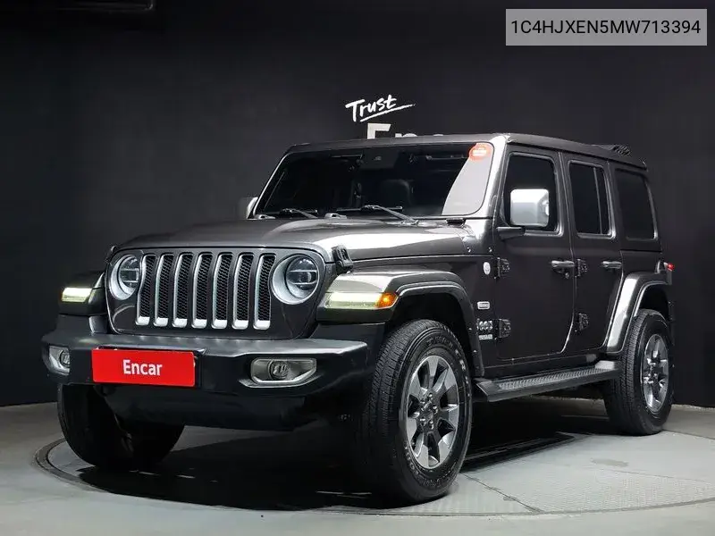 Wrangler (Jl) 2.0 Overland Power Top 4 Door VIN: 1C4HJXEN5MW713394 Lot: 40103051