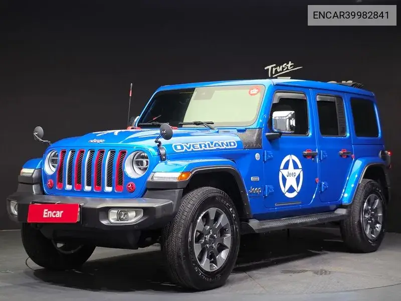 Wrangler (Jl) 2.0 Overland Power Top 4 Door VIN: ENCAR39982841 Lot: 39982841