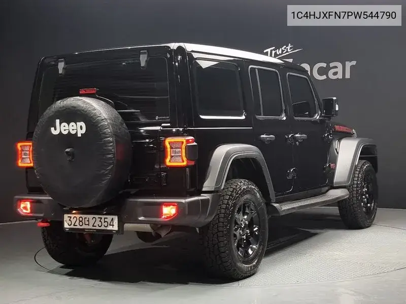 Wrangler (Jl) 2.0 Rubicon Power Top 4 Door VIN: 1C4HJXFN7PW544790 Lot: 39974033
