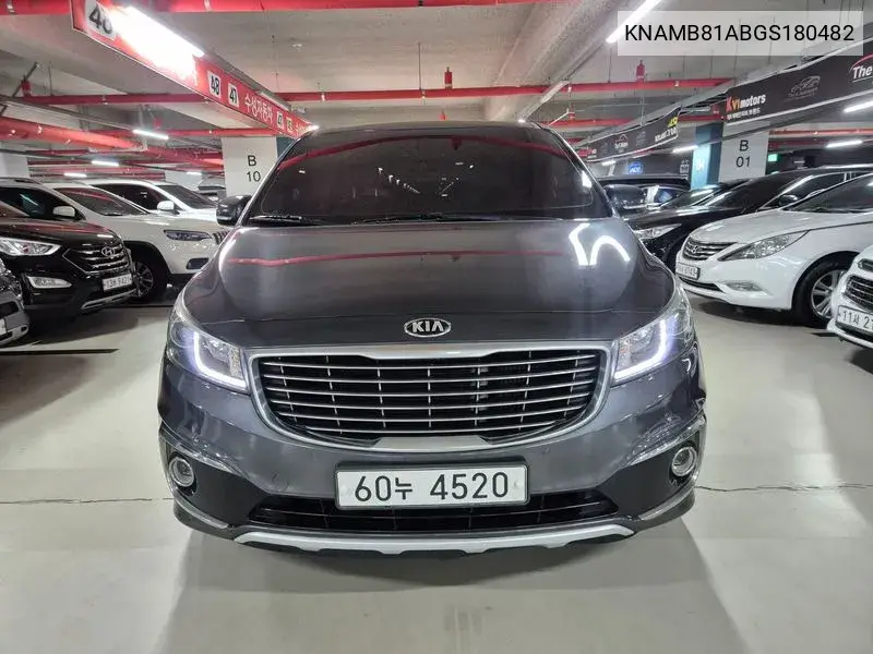 All New Carnival 9 -Seater Luxury VIN: KNAMB81ABGS180482 Lot: 39971652