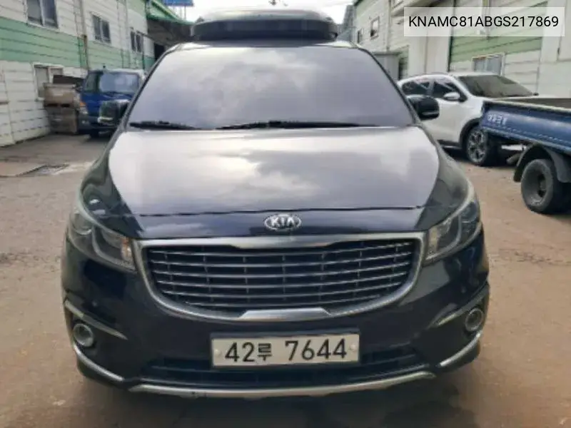 All New Carnival 9 -Seater Prestige VIN: KNAMC81ABGS217869 Lot: 39063935