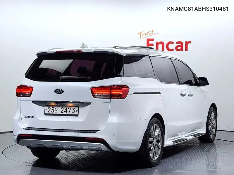 All New Carnival 9 -Seater Prestige VIN: KNAMC81ABHS310481 Lot: 39627086