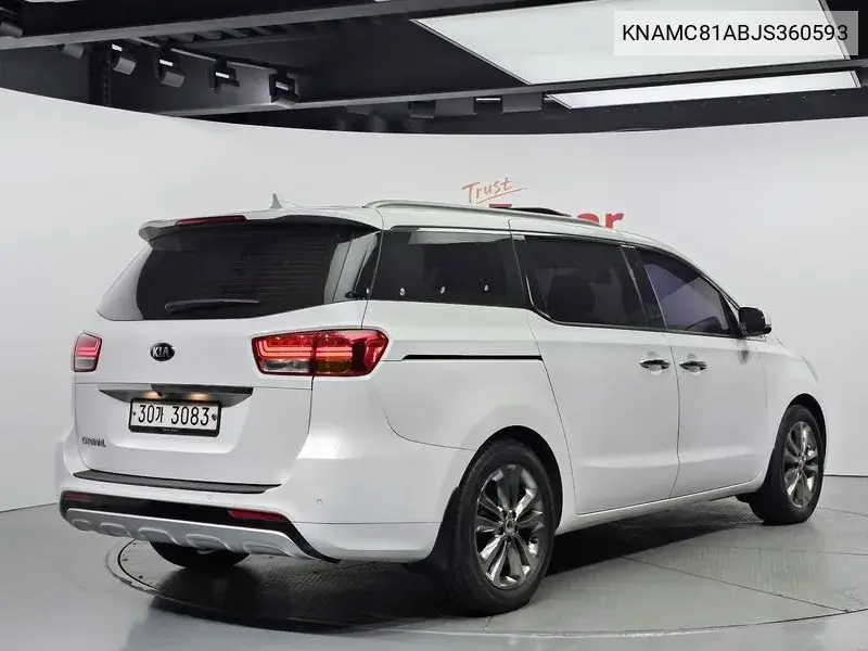 All New Carnival 9 -Seater Prestige VIN: KNAMC81ABJS360593 Lot: 39628733