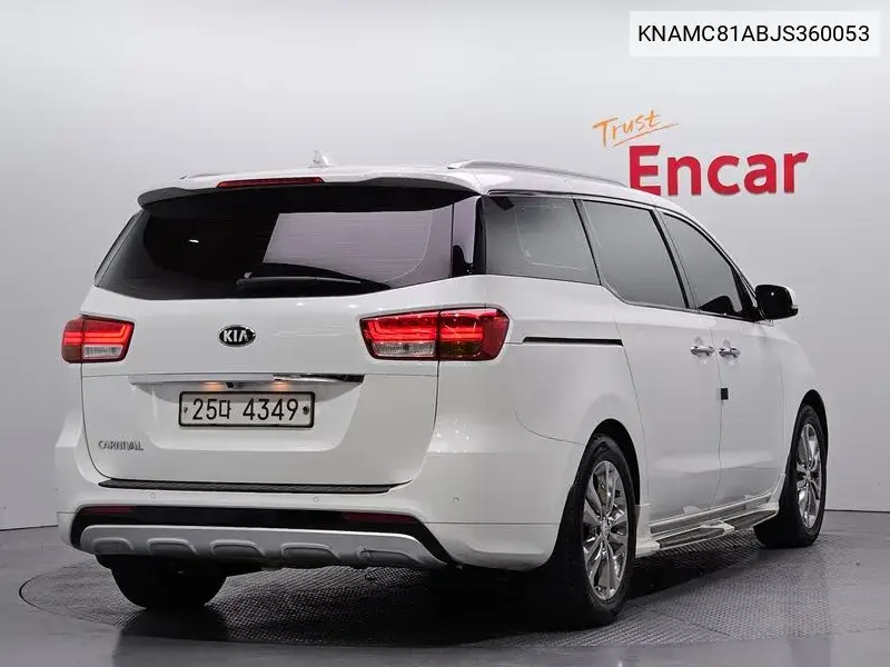 All New Carnival 9 -Seater Prestige VIN: KNAMC81ABJS360053 Lot: 39634158