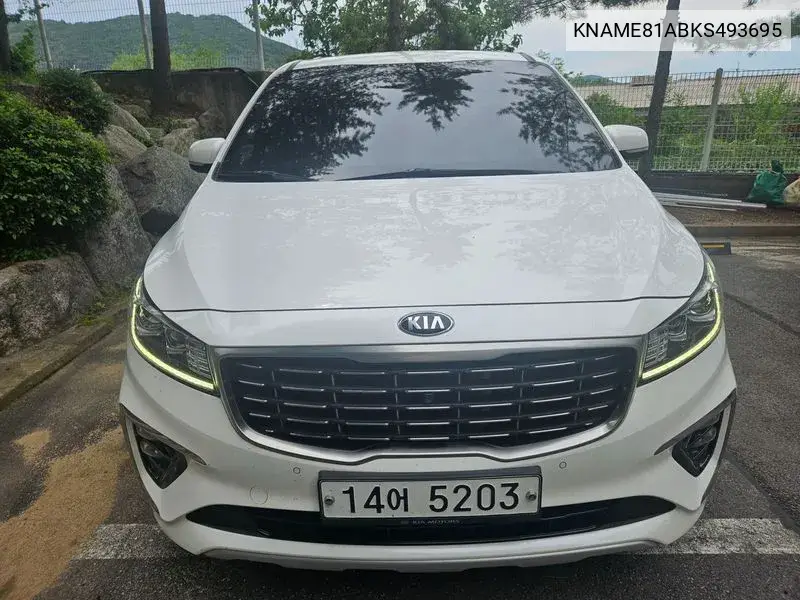The New Carnival 9 -Seater Noblesse Special VIN: KNAME81ABKS493695 Lot: 39941888