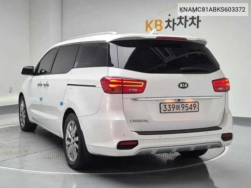 Kia The New Carnival 9-Seater Prestige VIN: KNAMC81ABKS603372 Lot: 38294504