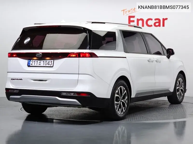 Carnival 4Th Generation 9 -Seater Prestige VIN: KNANB81BBMS077345 Lot: 39626170