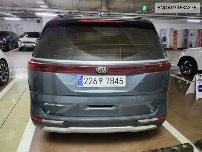 Carnival 4Th Generation 9 -Seater Prestige VIN: ENCAR39634375 Lot: 39634375