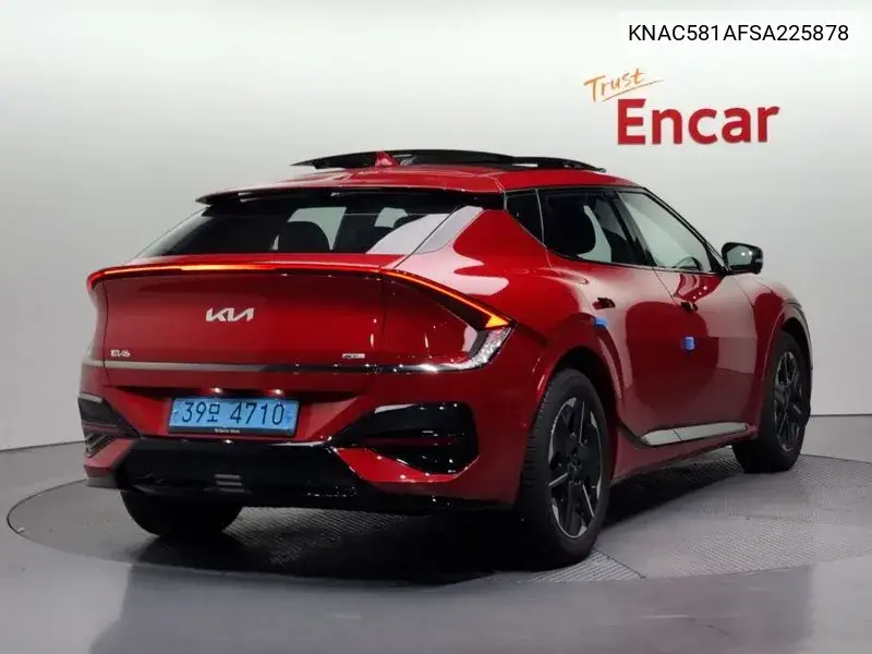 The New Ev6 Long Range 2Wd Gt Line VIN: KNAC581AFSA225878 Lot: 39962241
