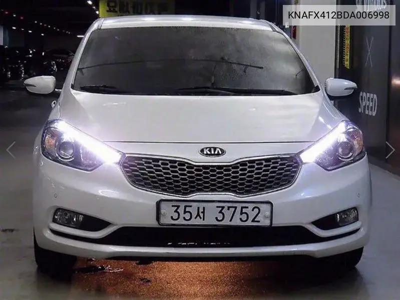K3 Prestige VIN: KNAFX412BDA006998 Lot: 39945946