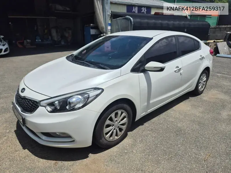 K3 Luxury VIN: KNAFK412BFA259317 Lot: 39998732