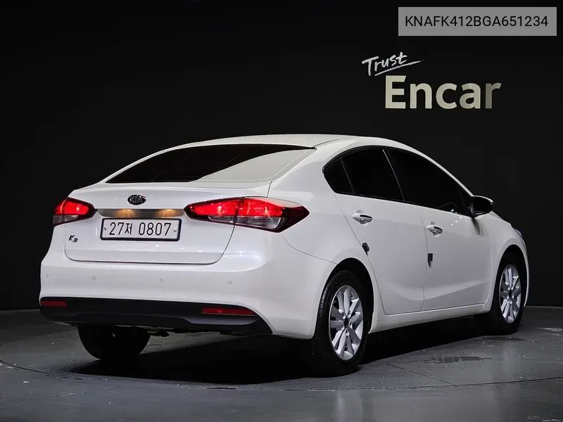 Kia The New K3 Trendy VIN: KNAFK412BGA651234 Lot: 38132280