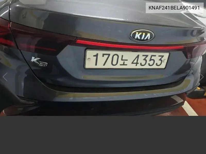 All New K3 Luxury VIN: KNAF241BELA901491 Lot: 39628415