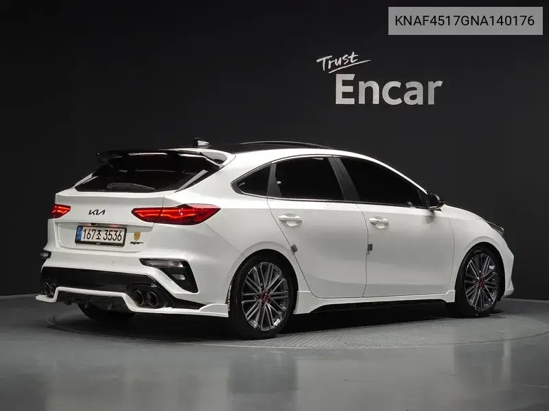 The New K3 2Nd Generation 1.6 Turbo Gt 5 Door Signature VIN: KNAF4517GNA140176 Lot: 39964919