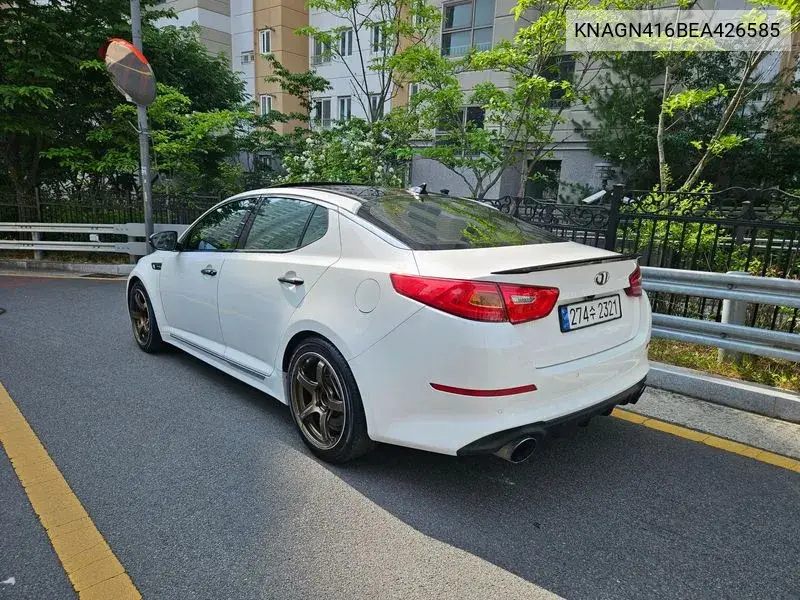 The New K5 Turbo Gdi Noblesse VIN: KNAGN416BEA426585 Lot: 39628075
