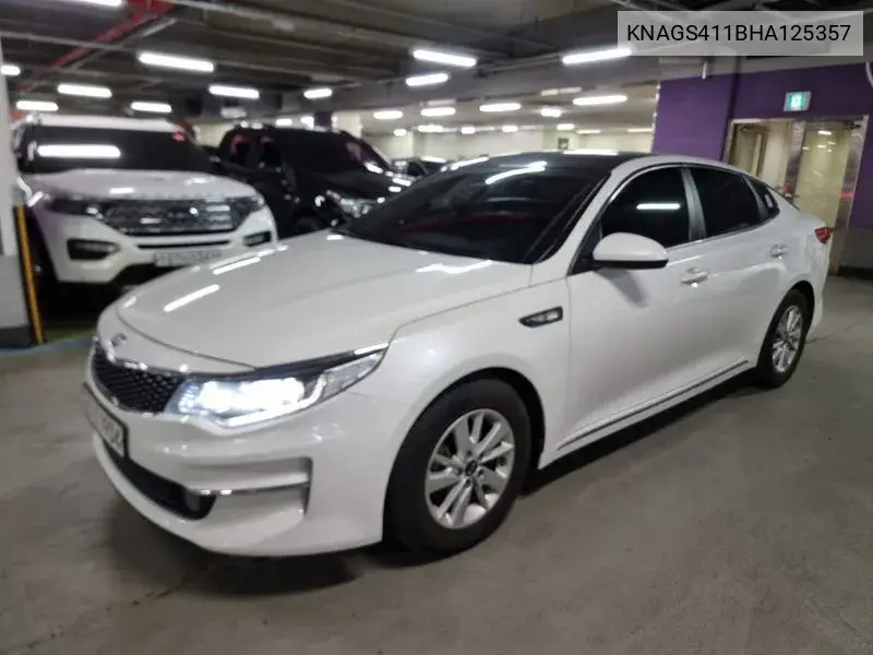 K5 2Nd Generation 2.0 Mx Luxury VIN: KNAGS411BHA125357 Lot: 39622641