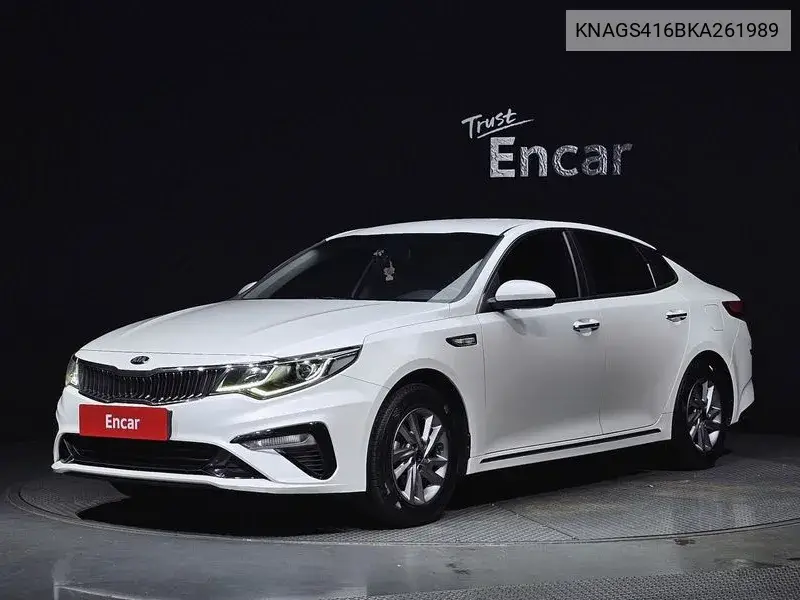 The New K5 2Nd Generation 2.0 Lpi Rental Luxury VIN: KNAGS416BKA261989 Lot: 39628443