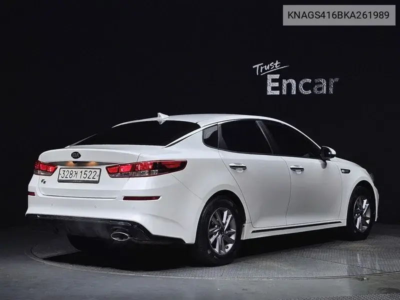The New K5 2Nd Generation 2.0 Lpi Rental Luxury VIN: KNAGS416BKA261989 Lot: 39628443
