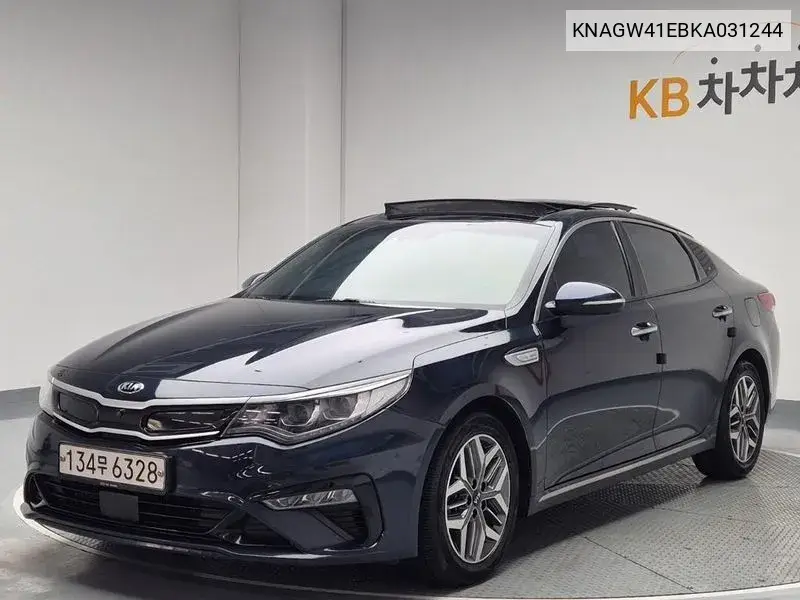 The New K5 Hybrid 2Nd Generation Noblesse Special VIN: KNAGW41EBKA031244 Lot: 39631911