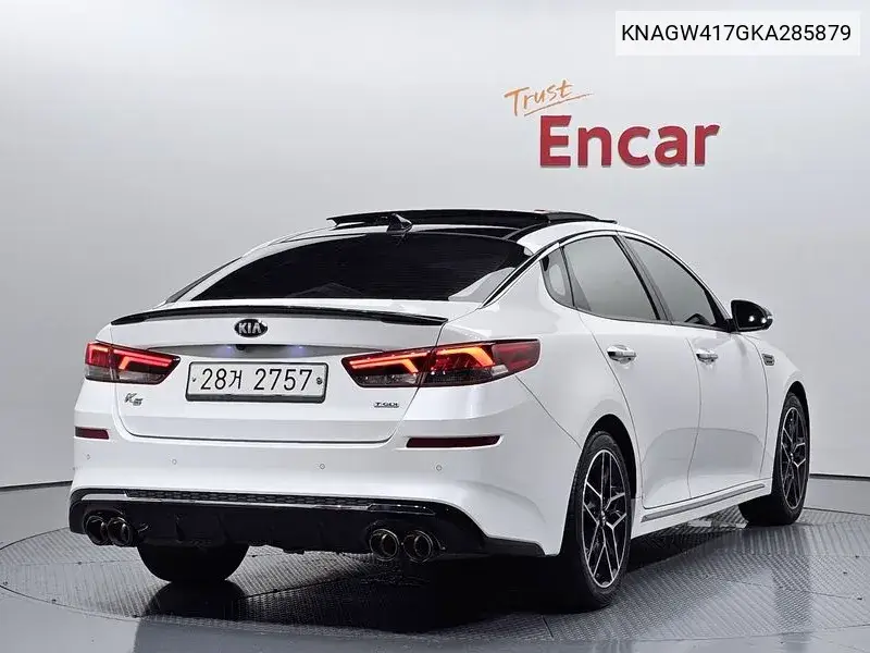 The New K5 2Nd Generation 1.6 Turbo Noblesse Special VIN: KNAGW417GKA285879 Lot: 39964998